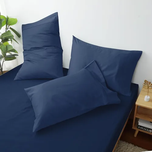 Vista 165 de Juego de 2 fundas de almohada 100% de algodón egipcio, fundas de almohada refrescantes de 400 hilos, fundas de almohada suaves y transpirables