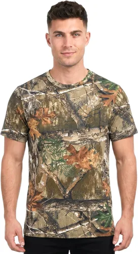 Vista 10 de Realtree APX Camo Men’s T-Shirts Emblema Realtree Apx