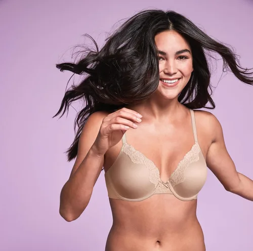 Vista 5 de Maidenform Brasier tipo camiseta con aros de cobertura completa Comfort Devotion para mujer
