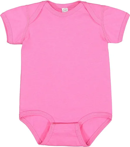 Vista 206 de RABBIT SKINS, Body de manga corta de jersey fino suave para bebé