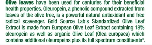 Vista 6 de Cápsulas de extracto de hoja de olivo orgánico – Hoja de olivo orgánica pura más extracto de oleuropeína estandarizado, 90 cápsulas vegetarianas