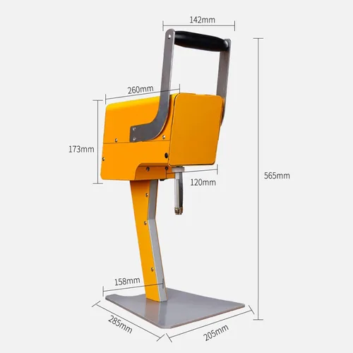 Vista 6 de Exprimidor eléctrico de naranja, exprimidor de limón, máquina extractora de licuadora de frutas, con cabeza de cuchillo y descorazonador