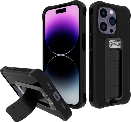 Vista 113 de Scooch Wingman - Funda con soporte de patas para iPhone 11 [Protección contra caídas de 10 pies] [Soporte de dos vías] Cubierta protectora, funciona