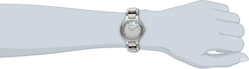 Vista 2 de EBEL Reloj de mujer 1216038 "Beluga" de acero inoxidable con marcadores de diamantes, plateado, Movimiento de cuarzo