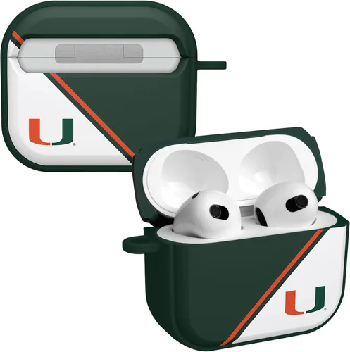 Vista 5 de Affinity Bands Miami Hurricanes Champion Series HDX - Funda compatible con Apple AirPods Pro