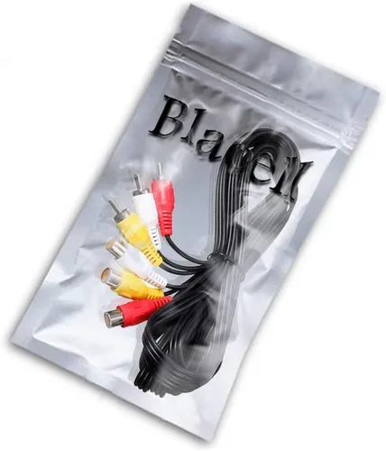 Vista 4 de Blacell 10ft 3RCA macho a hembra Audio Compuesto extensión Video Cable DVD