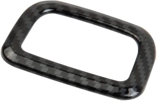 Vista 2 de Ajustes de la cubierta del botón del interruptor del maletero de fibra de carbono para Chevrolet Corvette C8 2020-2025