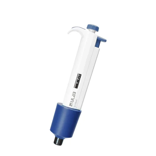 Vista 11 de ULAB Pipetador de un solo canal, micro pipetas de volumen ajustable, Vol.Range.0.1-2.5μl, ULH1015