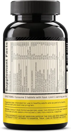 Vista 7 de Optimum Nutrition Opti-Men Suplemento multivitamínico diario, 240 Ct