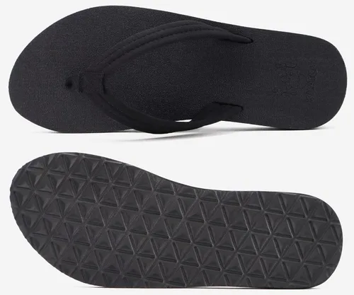 Vista 7 de KuaiLu Chanclas con soporte de arco para mujer, cómodas, ligeras, suaves, acolchadas, para yoga, sandalias para caminar