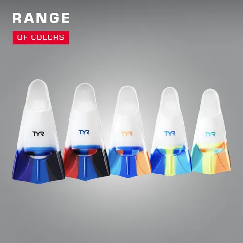 Vista 6 de TYR Stryker Aletas de Natación de Silicona - Equipo de natación para adultos para entrenamiento y carreras