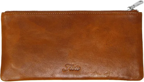 Vista 3 de Floto Roma Leather Smartphone Zip Wallet