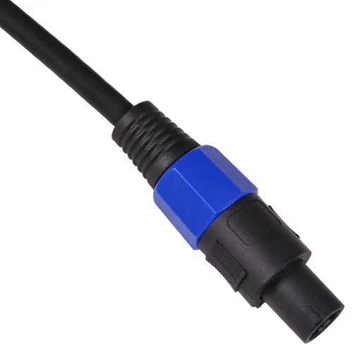 Vista 3 de Seismic Audio - SASPT12-15-2Pack - Par de cables de altavoz de audio profesional de 15 pies a 1/4" -Cables de altavoz de 15 pies de calibre 12 y 2