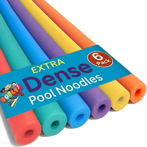 Vista 13 de Oodles of Noodles Fideos de natación de piscina de espuma de lujo - Paquete de 6 paquetes de 48 pulgadas Precios al por mayor Paquete a granel