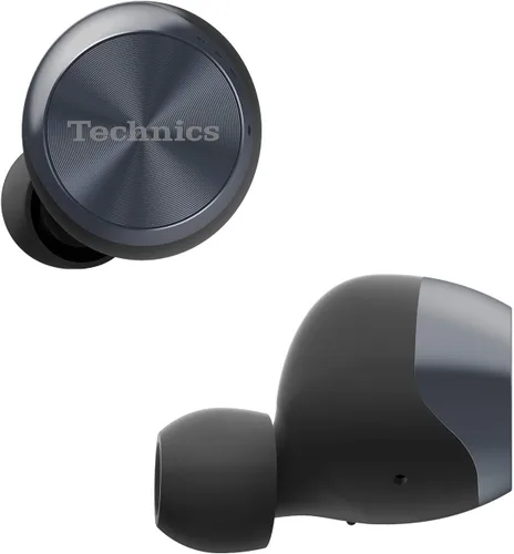 Vista 8 de Technics Auriculares inalámbricos verdaderos, auriculares Bluetooth, tecnología híbrida dual, sonido de alta fidelidad, diseño compacto, compatible
