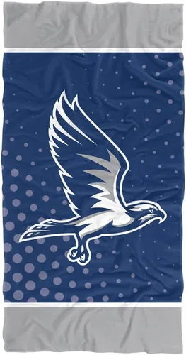Vista 81 de LOGOVISION Manta Abilene Christian University, 30x60 Logo Dots CottonFront/PolyBackBeachTowel