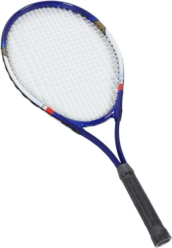 Vista 5 de Raqueta de tenis de aleación de aluminio de 27 pulgadas para adultos, adolescentes, jugadores intermedios principiantes, con bolsa de raqueta