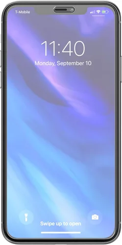 Vista 4 de Protector de pantalla de vidrio templado compatible con iPhone 11 – Protector de pantalla transparente UHD antiburbujas de cobertura completa