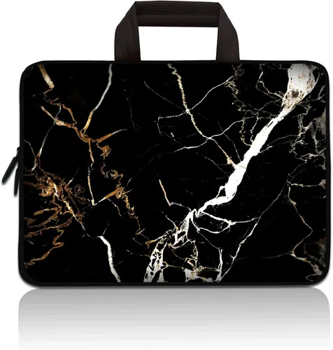 Vista 5 de Funda universal para tablet infantil de 7 a 9 pulgadas, a prueba de golpes, de neopreno, con asa con cremallera, portátil, compatible con Apple iPad