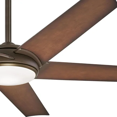 Vista 2 de MINKA-AIRE F617L-ORB/AB Raptor LED Ventilador de techo de 60 pulgadas con control remoto, bronce aceitado