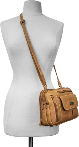 Vista 6 de MultiSac Zippy - Bolso cruzado con triple compartimento