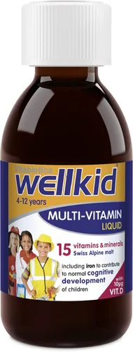 Vista 2 de Wellkid por Vitabiotics Líquido Multivitamínico 5.1 fl oz