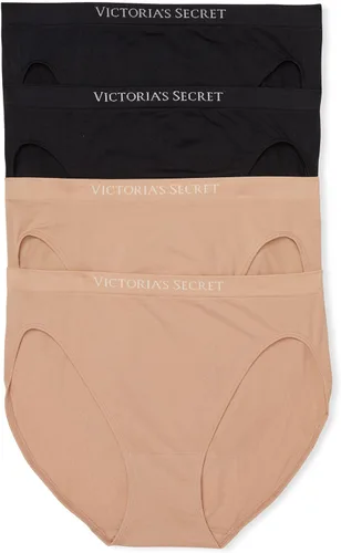 Vista 7 de Victoria's Secret Ropa Interior Brief sin Costuras para Mujer, Bragas de Cobertura Completa para Mujer, Paquete Múltiple (XS-XXL)