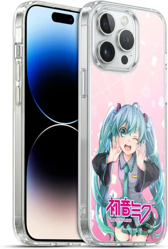 Vista 46 de Head Case Designs Licencia Oficial Hatsune Miku Gráficos Lindos Carcasa de Gel [Protección de Grado Militar] Compatible con Apple iPhone 7