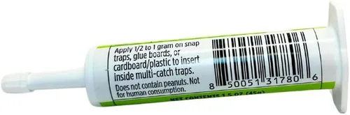 Vista 4 de Grandpa Gus’s Atrayente de Roedores de Grado Alimentario para Trampas de Ratas y Ratones, Atrayente de Cebo Natural, No Tóxico y Seguro, Compatible