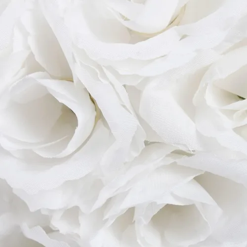 Vista 8 de Bola de flores artificiales para centros de mesa, bodas, bodas, fiestas, centros de mesa, decoración, 7.8 pulgadas (5, negro)