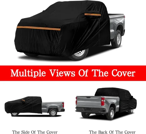 Vista 10 de Cubierta impermeable para cabina de camión reemplazar la serie F/Silverado/Ram CrewCab 2 puertas