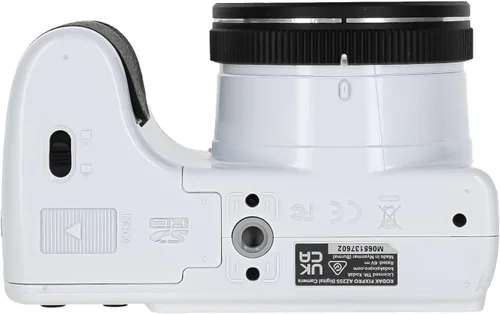 Vista 3 de Kodak PIXPRO AZ255 - Cámara digital (blanco) Sensor de 16 MP, zoom óptico de 25x, lente gran angular de 0.94 pulgadas y estabilización óptica