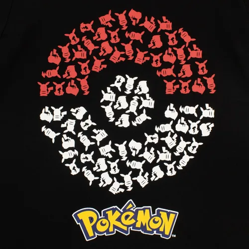 Vista 3 de Pokemon Conjunto de camiseta y pantalones cortos para niño Pikachu