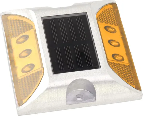 Vista 5 de FTVOGUE Luz solar para entrada, luces solares de cubierta, luces LED solares para exteriores, luces LED para muelle de barco, luces de doble cara