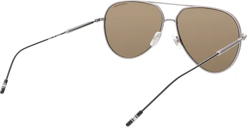 Vista 5 de Gafas de sol Montblanc MB 0045 S- 003 RutenioGris, Ruthenium