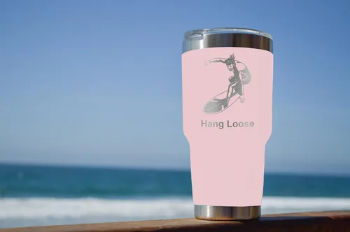 Vista 50 de LaserGram Vaso aislado al vacío de 20 onzas, notas musicales, grabado personalizado incluido (negro)