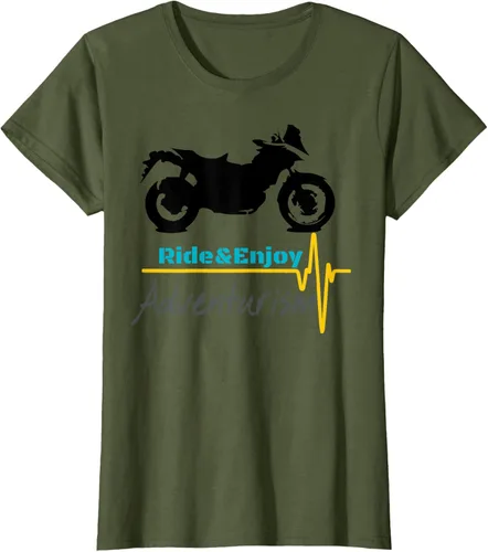 Vista 70 de Camiseta Moto Shirt V-Strom, gris, S Gris Oscuro