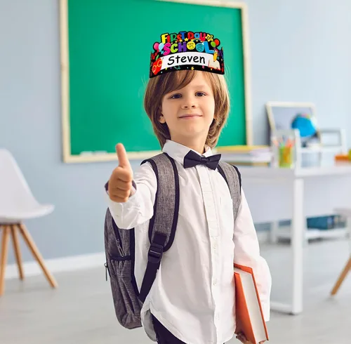 Vista 3 de WaaHome Paper Crown Hats