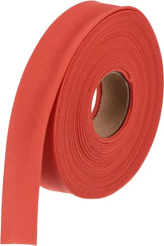 Vista 205 de MECCANIXITY Cinta al bies de doble pliegue de 1 pulgada, cinta al bies de poliéster continua a granel para coser, costura, acolchado, dobladillo