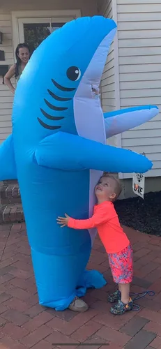 Vista 4 de Inflatable Shark Costume
