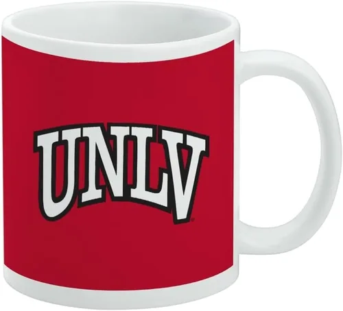 Vista 40 de Taza de cerámica con el logotipo principal de la Universidad Rider, taza de regalo novedosa para café, té y bebidas calientes, 11oz, blanca