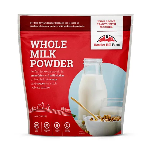 Vista 10 de Leche entera en polvo de Hoosier Hill Farm, 1 libra (paquete de 1)