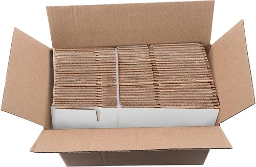 Vista 8 de HORLIMER - Cajas de envío de 4 x 4 x 2 pulgadas, conjunto de 25, caja de cartón corrugado blanca para envíos por correo de literatura