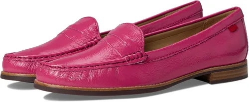 Vista 26 de Mocasines Penny de piel auténtica cómodos sin cordones para mujer