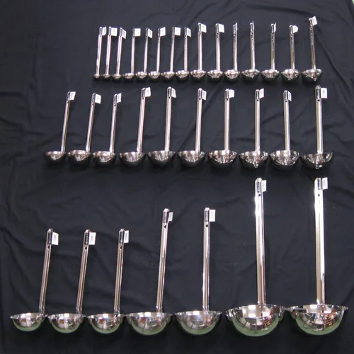 Vista 6 de Nagao 50015 Cucharón para sopa (15 cc), 0.5 fl oz (15 cc), SUS304, uso comercial, fabricado en Japón