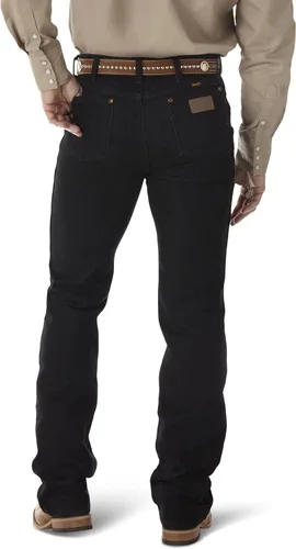 Vista 3 de Wrangler Jean elástico de corte ajustado para hombre
