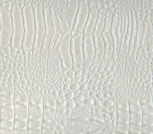 Vista 16 de Tela de Vinilo Imitación Cuero de Cocodrilo 54" de Ancho Vendido por Yarda (Bronce)