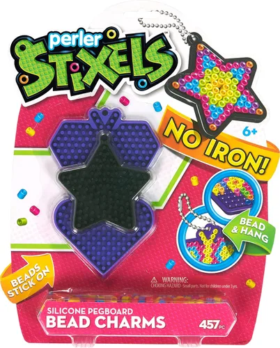 Vista 4 de Perler Beads - Kit de actividades de cuentas de fusibles para manualidades infantiles, 2004 piezas