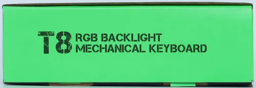 Vista 13 de T8 - Teclado mecánico 60% para juegos, mini teclado TKL de diseño compacto de 68 teclas, retroiluminación RGB de 18 cromas, interruptor marrón