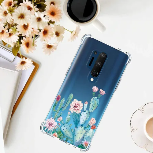 Vista 7 de Funda diseñada para Oneplus 8 Pro, funda One Plus 8Pro, a prueba de golpes, transparente, suave, flexible, de TPU, delgada, protectora para Oneplus